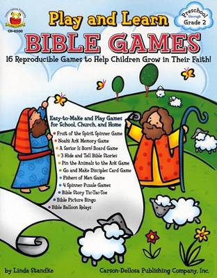 Book cover for Play & Learn Bible Games