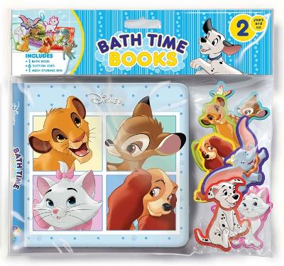 Book cover for Disney Animals: Bath Time Books