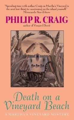 Book cover for Death on a Vineyard Beach