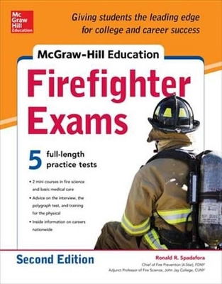 Book cover for McGraw-Hill Education Firefighter Exam, 2nd Edition