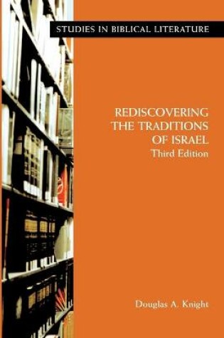 Cover of Rediscovering the Traditions of Israel, Third Edition