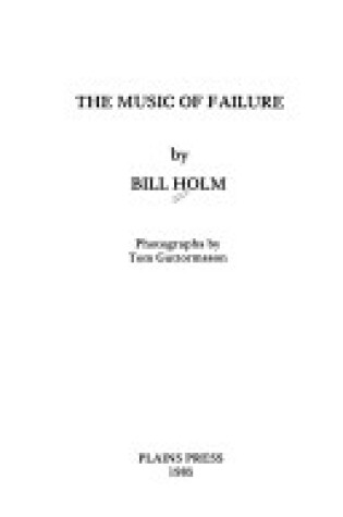 Cover of Music of Failure