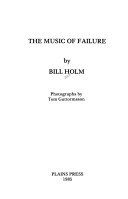 Book cover for Music of Failure