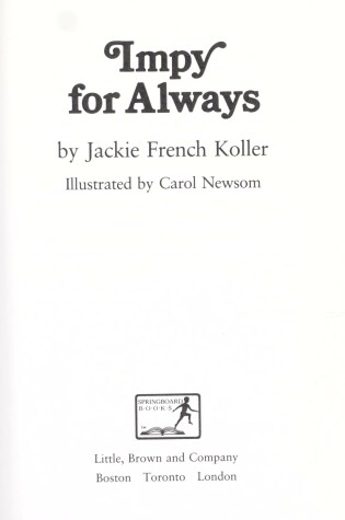 Cover of Impy for Always