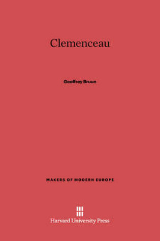 Cover of Clemenceau