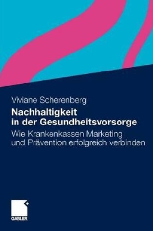 Cover of Nachhaltigkeit in der Gesundheitsvorsorge