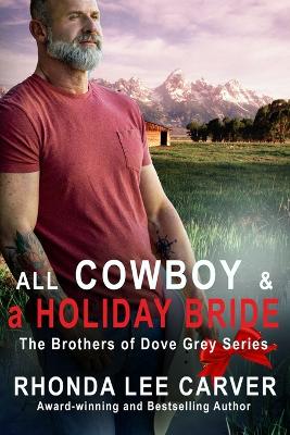 Book cover for All Cowboy and a Holiday Bride