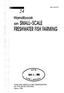 Cover of Handbook on Small-Scale Freshwater Fish Farming