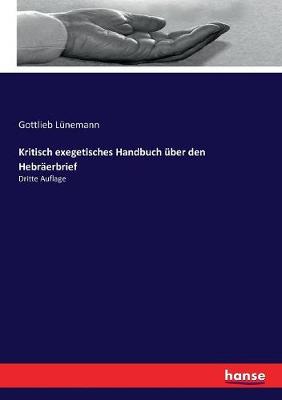 Book cover for Kritisch exegetisches Handbuch uber den Hebraerbrief