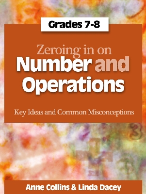 Book cover for Zeroing in on Number and Operations, Grades 7-8
