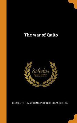 Book cover for The War of Quito