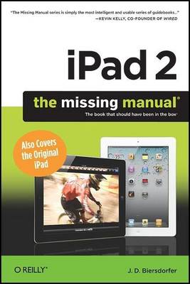 Book cover for iPad 2: The Missing Manual: The Missing Manual