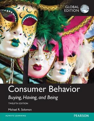 Book cover for Consumer Behavior: Buying, Having, and Being plus MyMarketingLab with Pearson eText, Global Edition