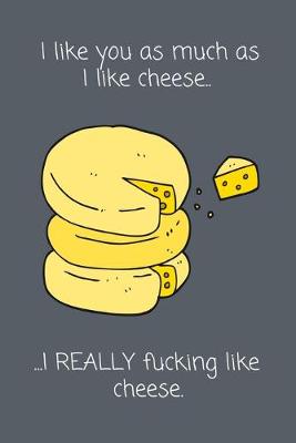 Book cover for I Like You As Much As I Like Cheese. ...I really Fucking Like Cheese.