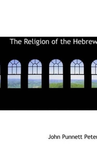 Cover of The Religion of the Hebrews