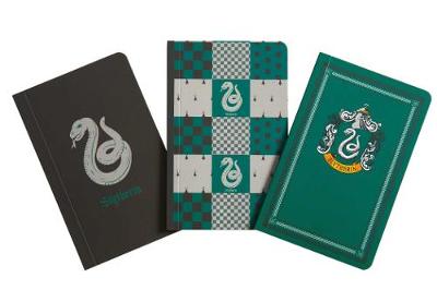 Book cover for Harry Potter: Slytherin Pocket Notebook Collection