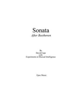 Book cover for Sonata (After Beethoven)