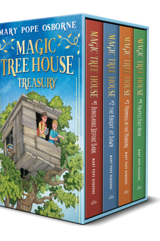 Cover of Magic Tree House 1-4 Treasury Boxed Set