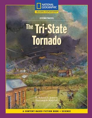 Book cover for Content-Based Chapter Books Fiction (Science: Eyewitness): The Tri-State Tornado