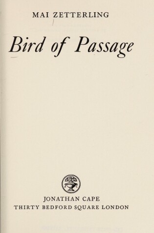 Cover of Bird of Passage