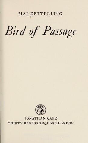 Book cover for Bird of Passage