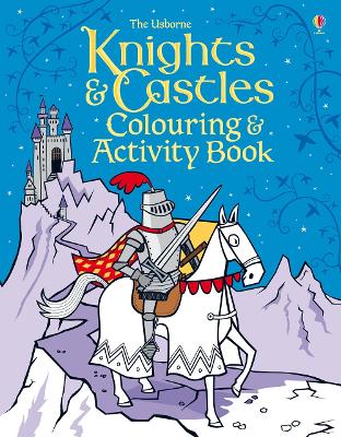 Book cover for Knights and Castles Colouring and Activity Book
