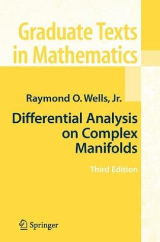 Cover of Differential Analysis on Complex Manifolds