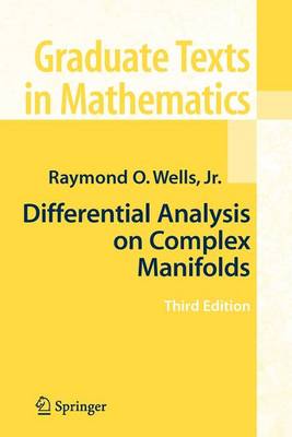 Book cover for Differential Analysis on Complex Manifolds