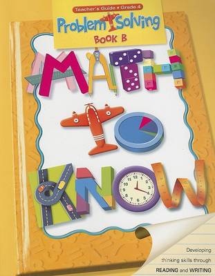 Book cover for Math to Know