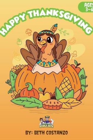 Cover of Thanksgiving Activity Workbook For Kids!
