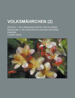 Book cover for Volksmahrchen (2)