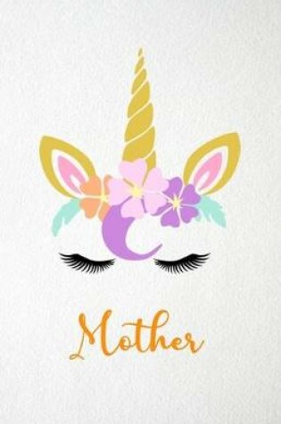 Cover of Mother A5 Lined Notebook 110 Pages