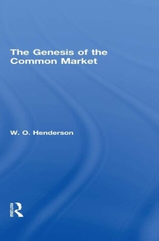 Cover of The Genesis of the Common Market