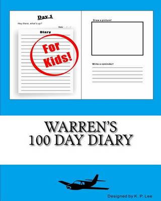 Cover of Warren's 100 Day Diary