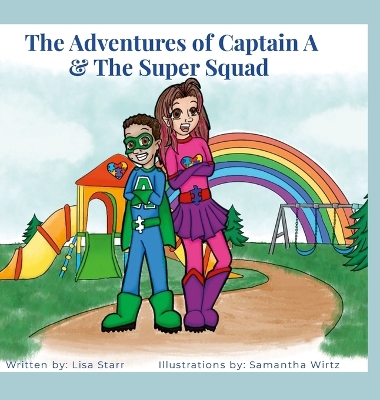 Book cover for The Adventures of Captain A & The Super Squad