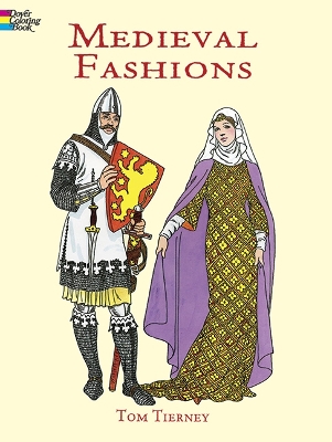 Book cover for Medieval Fashions Coloring Book