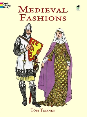 Book cover for Medieval Fashions Coloring Book