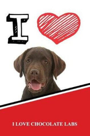 Cover of I Love Chocolate Labs