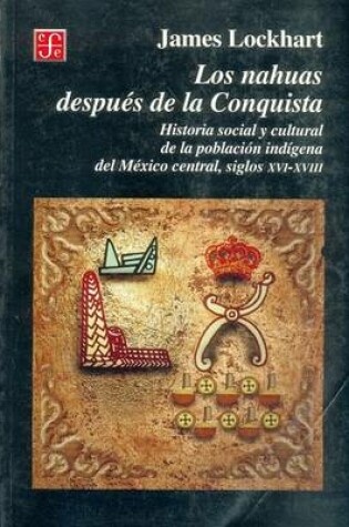 Cover of Los Nahuas Despues de La Conquista. Historia Social y Cultural de Los Indios del Mexico Central, del Siglo XVI Al XVII