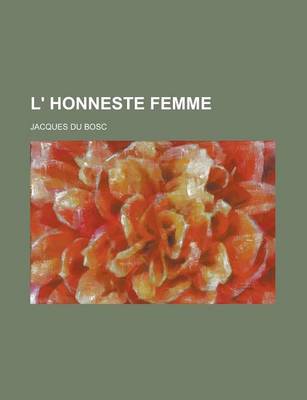 Book cover for L' Honneste Femme