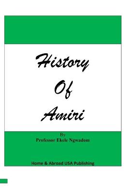 Book cover for History of Amiri