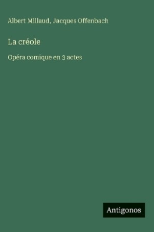 Cover of La créole