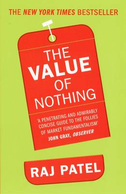 Book cover for The Value of Nothing