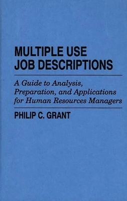 Book cover for Multiple Use Job Descriptions