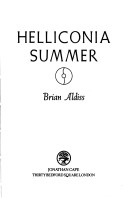 Book cover for Helliconia Summer