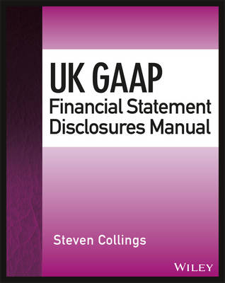 Book cover for UK GAAP Financial Statement Disclosures Manual