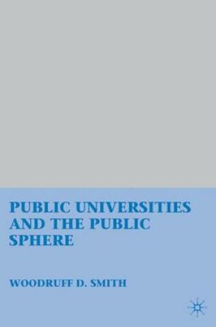 Cover of Public Universities and the Public Sphere