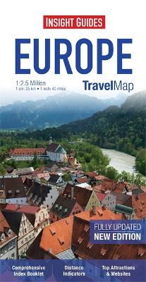 Book cover for Insight Travel Map: Europe