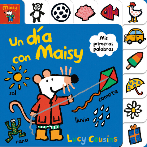 Book cover for Un día con Maisy. Mis primeras palabras / Maisy's Day Out: A First Words Book