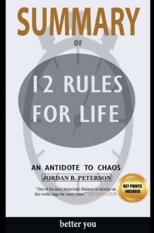 Cover of Summary Of 12 Rules for Life